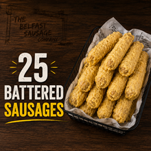 Load image into Gallery viewer, Battered Sausages x 25
