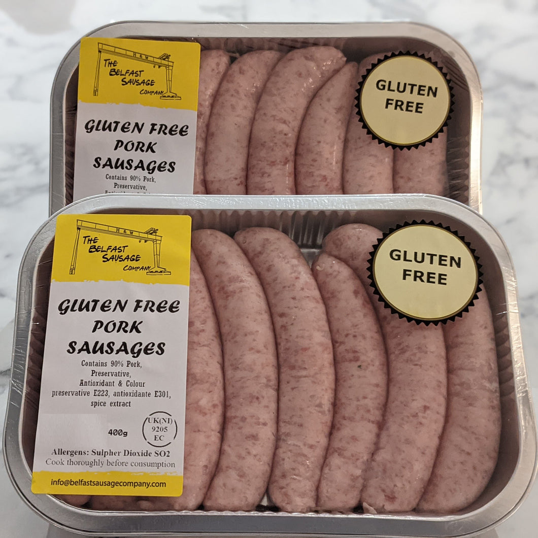 Gluten Free Pork Sausages 400g